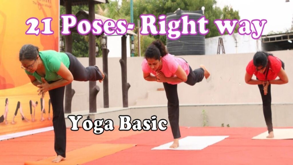 21 Poses, 21st June International Yoga Day | Yoga for Beginners